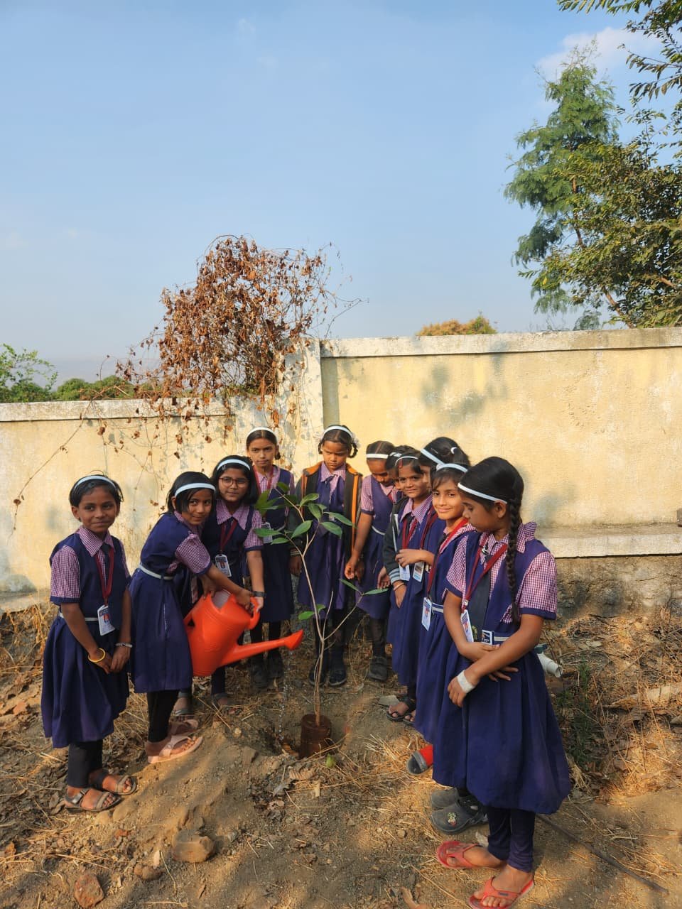 शिक्षक दिन व गणेशोत्सव हरित संकल्प वृक्षारोपण - छायाचित्र 2